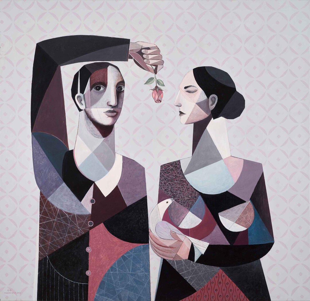 Dove and Rose (Beirut) by OUSSAMA DIAB | Dalloul Art Foundation