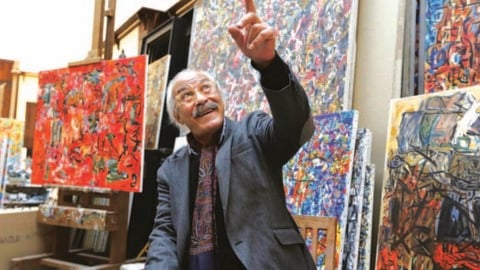 Décès de Mahjoub Ben Bella : L’artiste peintre décroche ses toiles