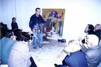 A Painting Lesson with Fouad Bellamine