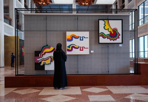 Abu Dhabi Cultural Foundation's new exhibitions include retrospective on pioneering artist Mohammed Chabaa