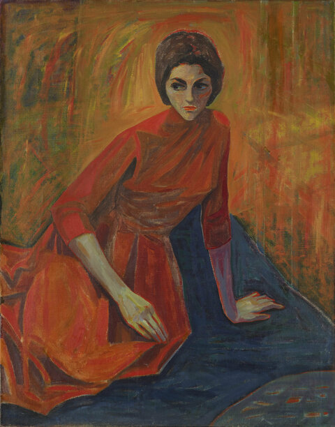 Portrait of Basima Al Bahrani