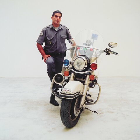 Untitled 4  ( Policemen on Motorbikes )