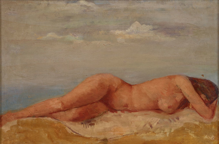Nude on the Beach